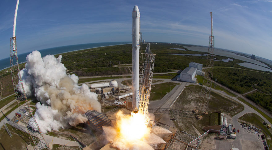 SpaceX Launches Dragon Cargo Capsule, April 2016