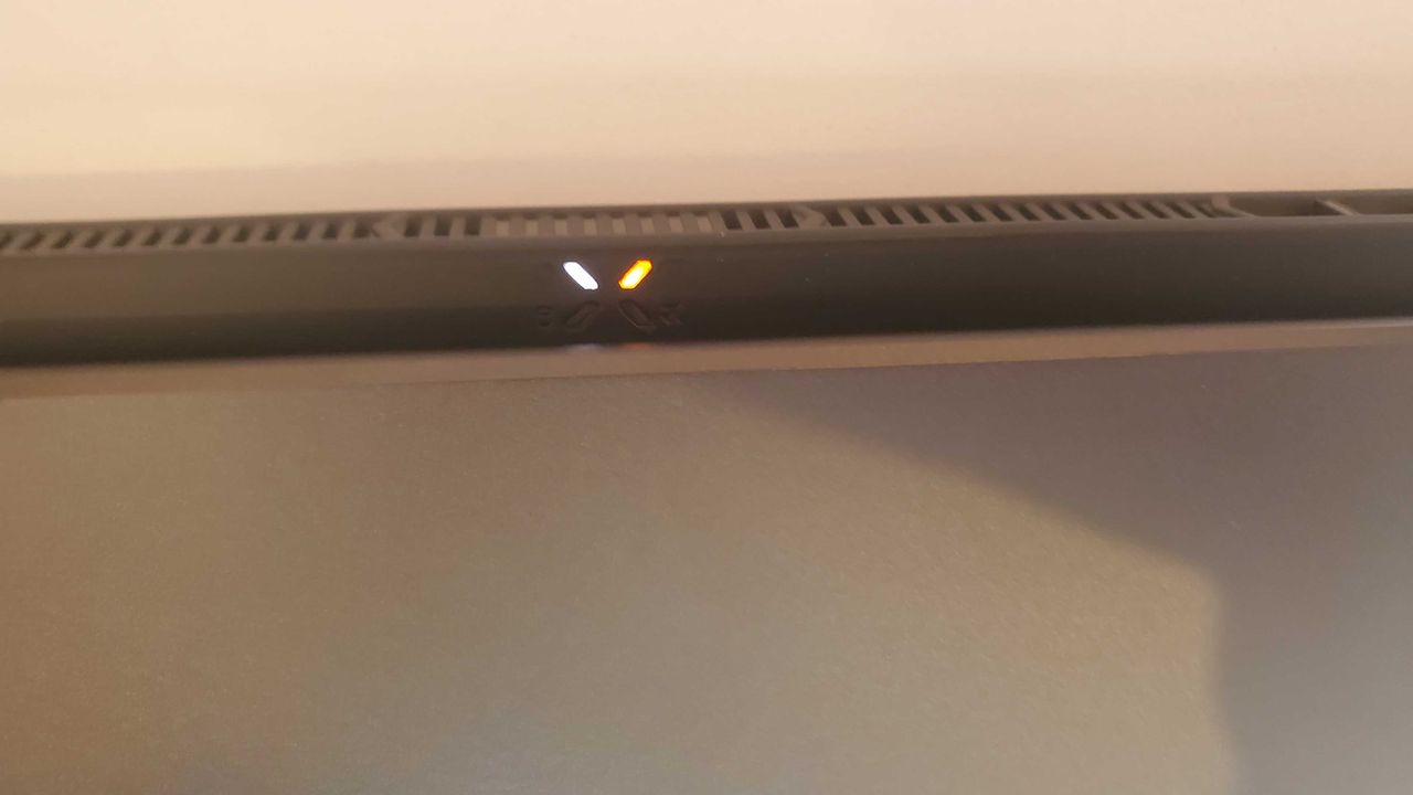 black gaming laptop