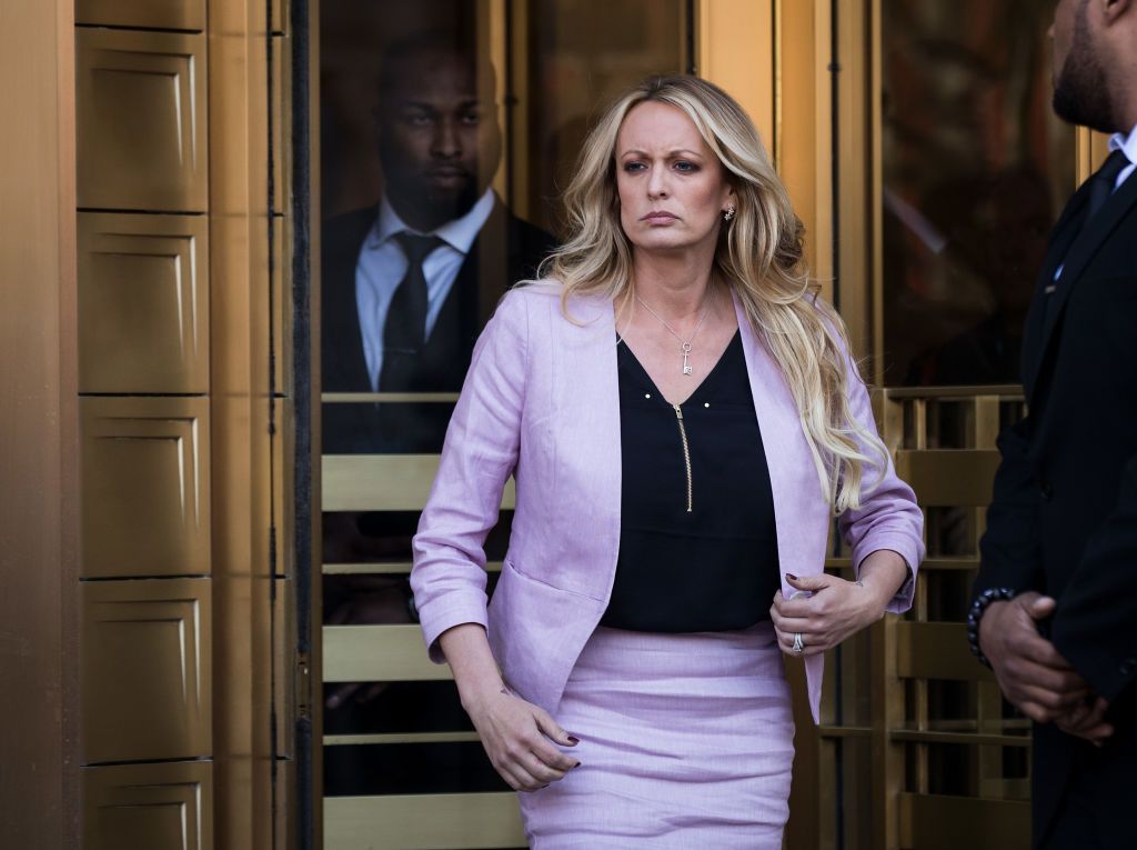 Rudy Giuliani says Trump repaid Stormy Daniels hush money.