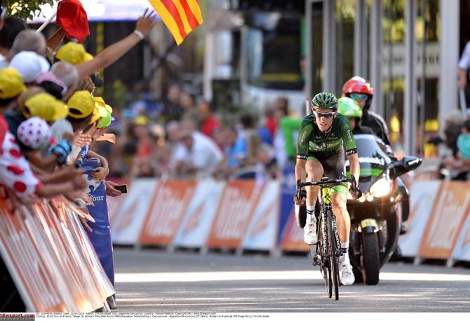 Pierre Rolland (Europcar) rolls in for fifth