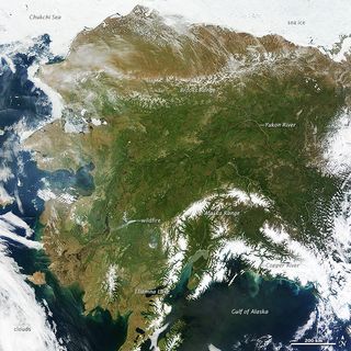 Alaska from space