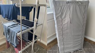 Lakeland best heated clothes airer during testing