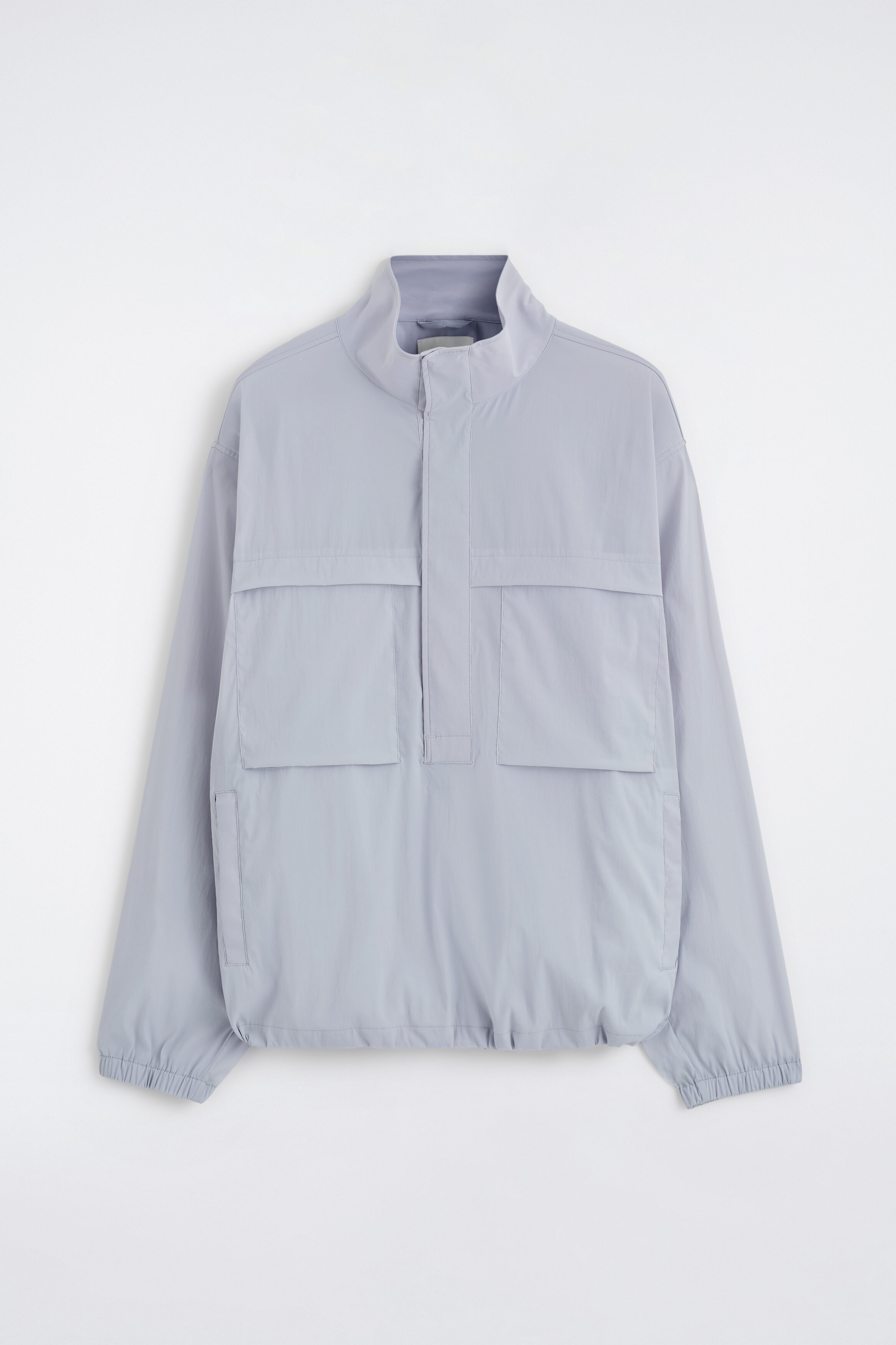 Oversized Water-Resistant Anorak Jacket