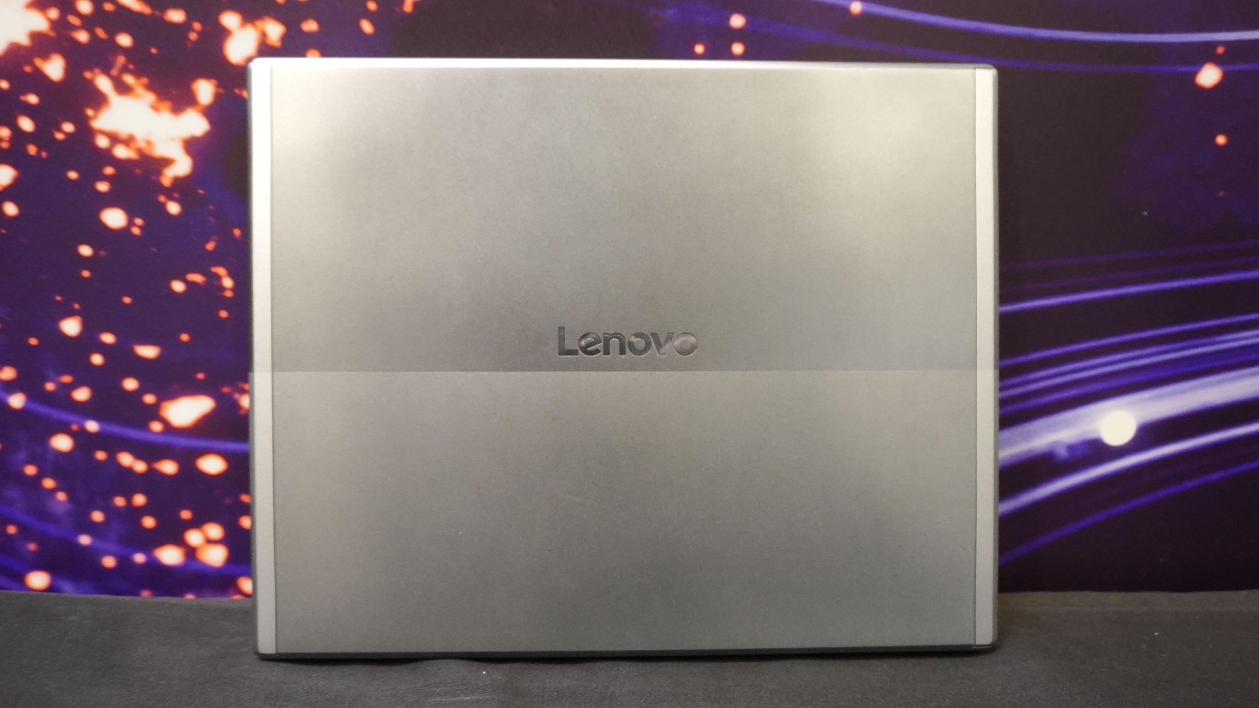 The rear lid of the Lenovo Project Swan concept laptop at IFA 2026