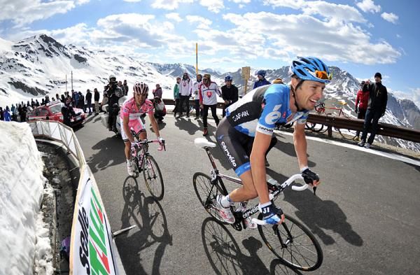 Ryder Hesjedal (Garmin - Barracuda) and Joaquim Rodriguez (Katusha)