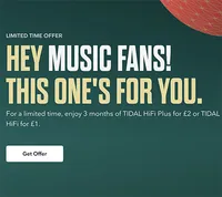 TIDAL HiFi: £1/$1 for three months