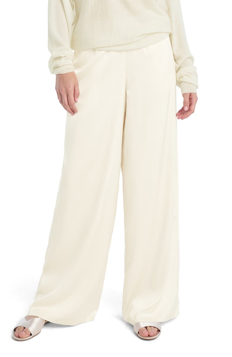The Everything Satin Wide Leg Pants
