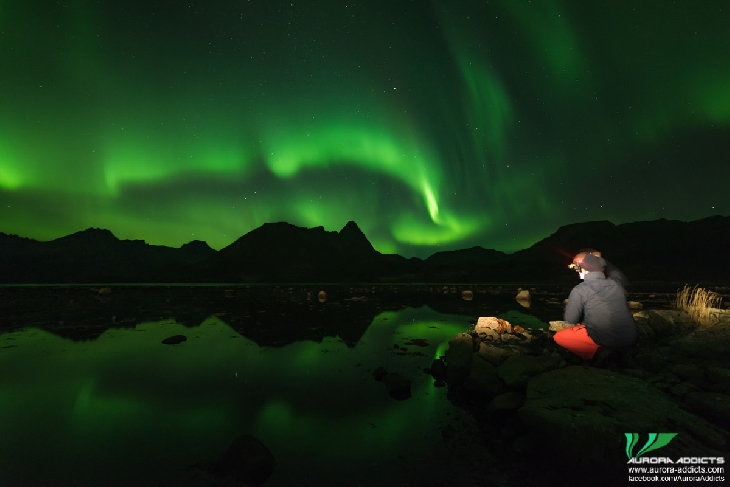 This gorgeous photo was taken in Norway on Oct. 26 by Chris, one of the &quot;&lt;a href=&quot;https://www.aurora-addicts.com/northern-lights-holidays&quot;&gt;Aurora Addicts&lt;/a&gt;.&quot; The &quot;addicts&quot; run a company that offers trips to see the northern lights and other sights in A