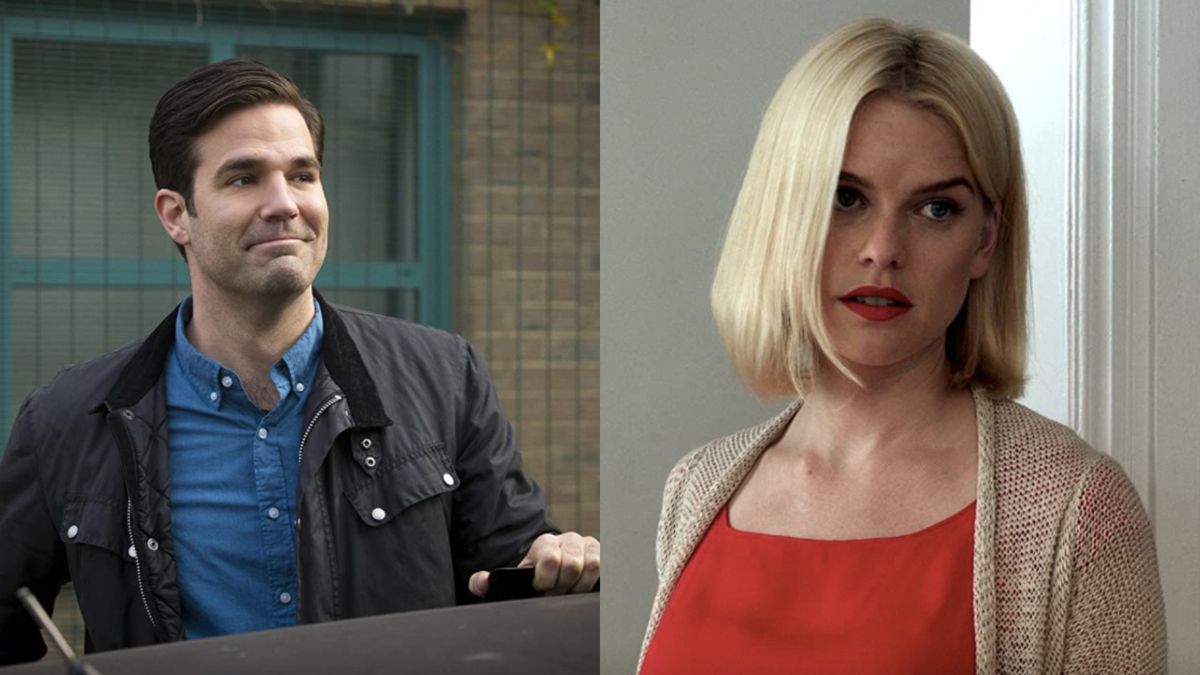 Rob Delaney and Alice Eve