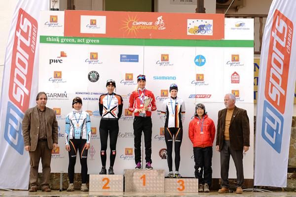 Women's GC podium