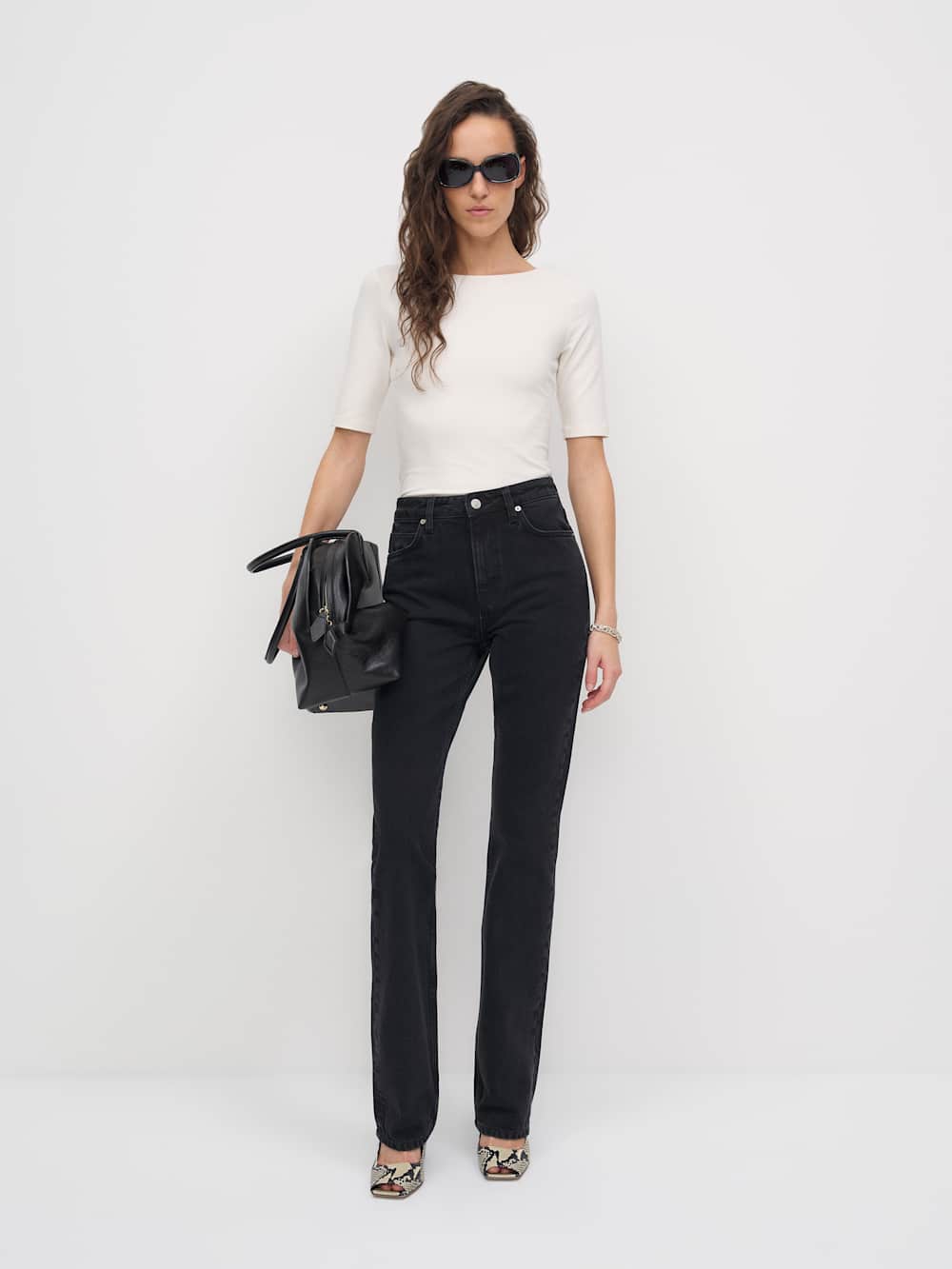 Blair High Rise Baby Bootcut Jeans