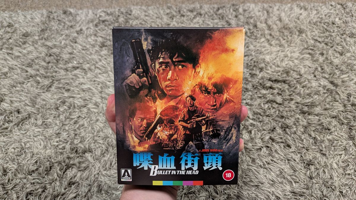 Bullet In The Head 4K blu-ray case
