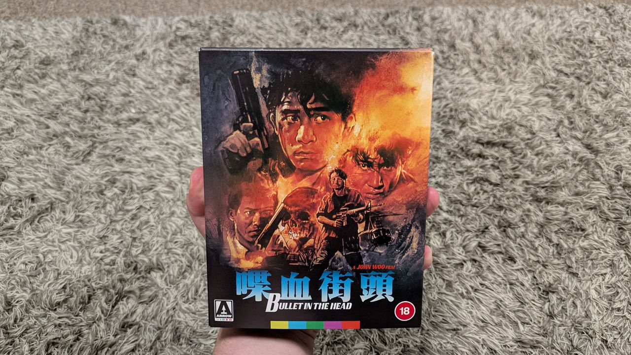 Bullet In The Head 4K blu-ray case