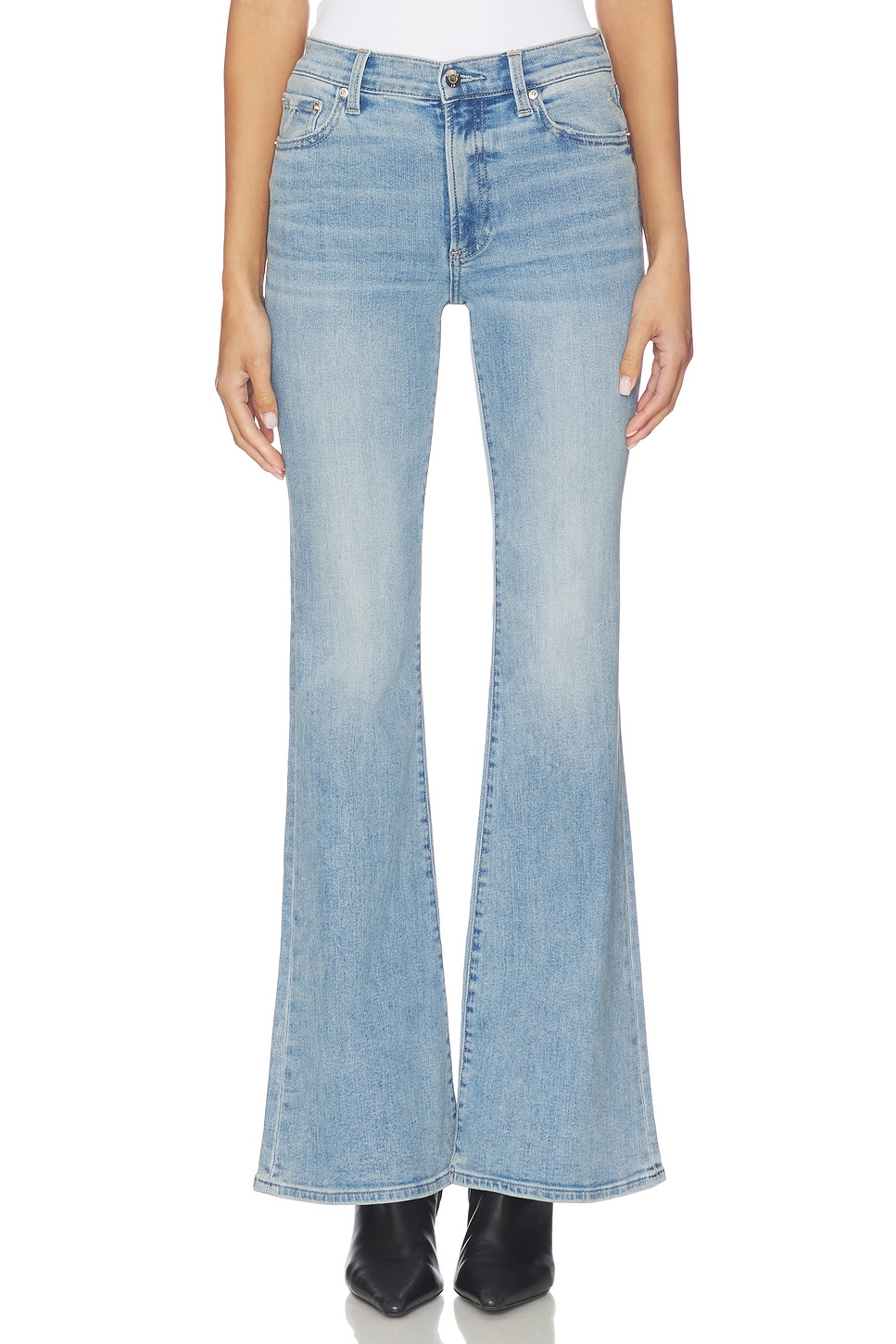Kinsley Mid Rise Ultra Flare Jeans