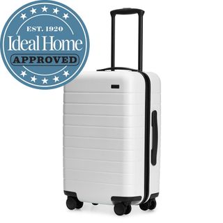 Away, The Carry-On with Ideal Home approved logo