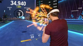 FitXR VR fitness game/app