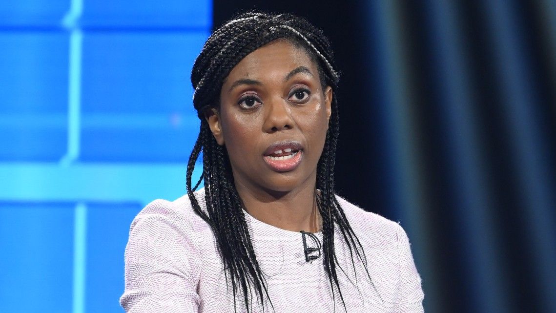 Kemi Badenoch speaks in ITV’s leadership debate 