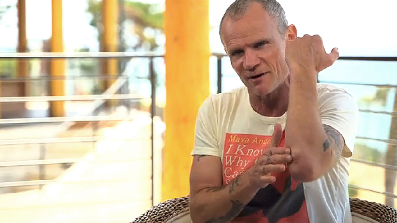 Flea of the Red Hot Chili Peppers