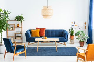 Mid century modern living room furniture