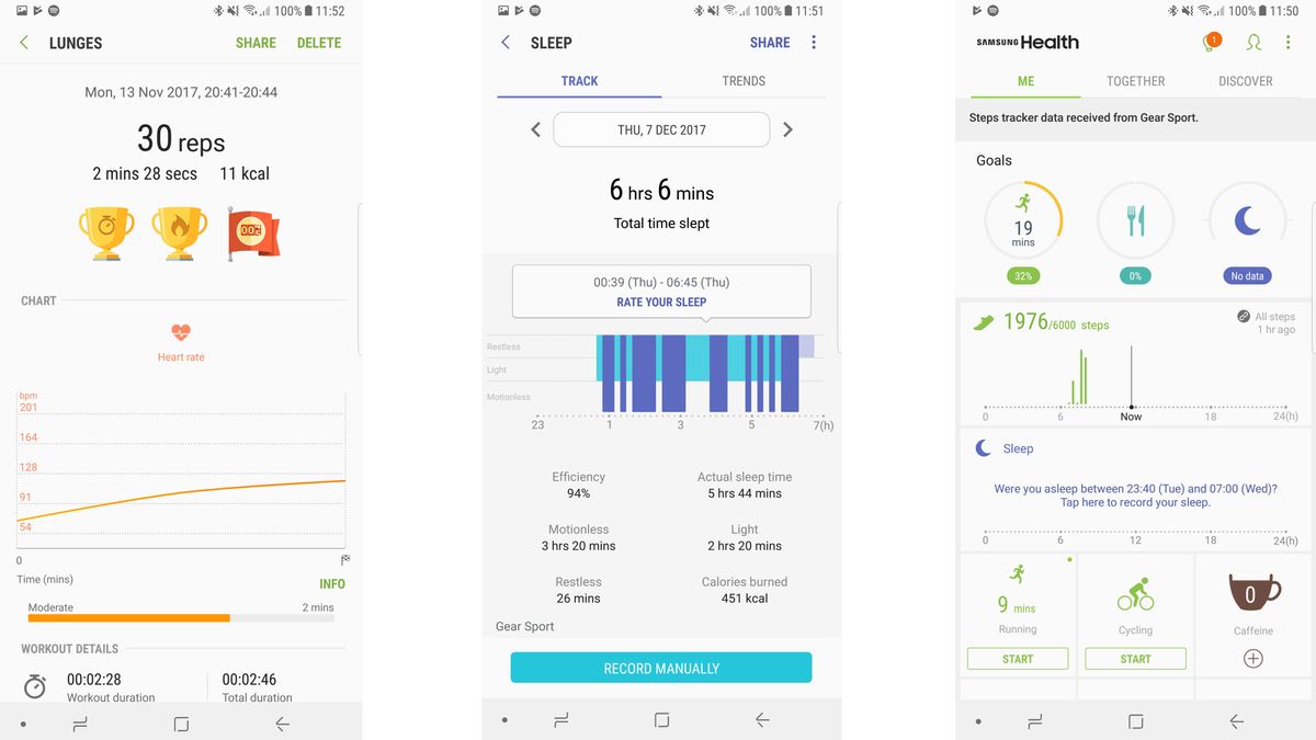 Fitness Fitness Samsung Gear Sport review Page 2 TechRadar