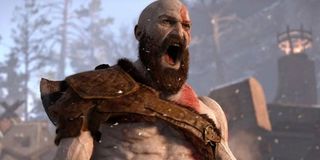 Kratos yelling in God of War.