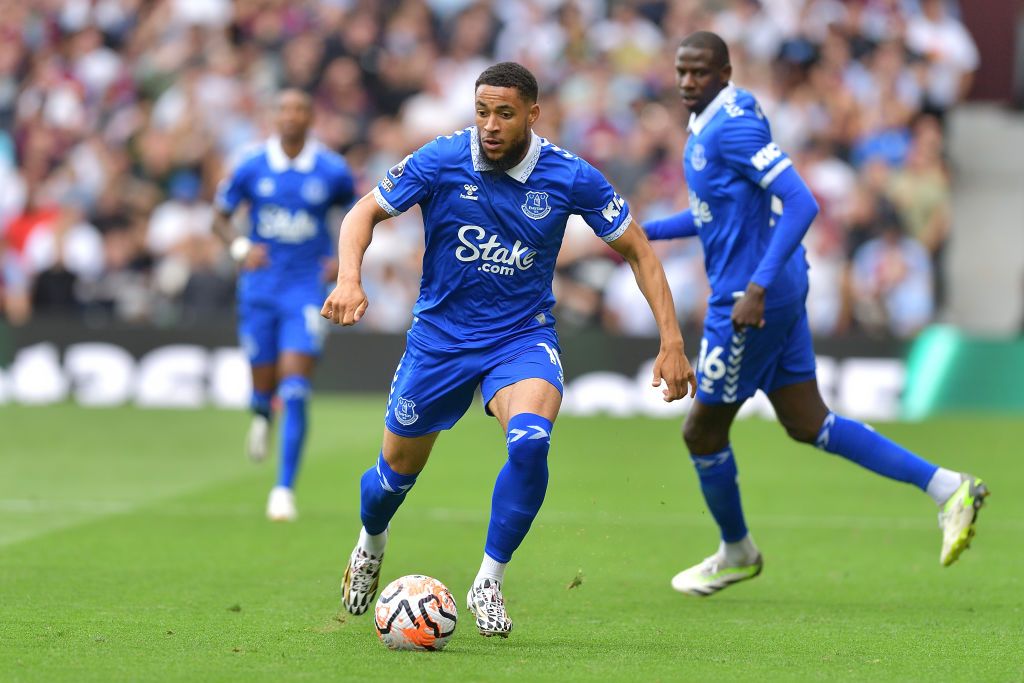 Sheffield United vs Everton live stream Arnaut Danjuma of Everton during the Premier League match between Aston Villa and Everton FC at Villa Park on August 20, 2023 in Birmingham, England. (Photo by Tony McArdle - Everton FC/Everton FC via Getty Images)