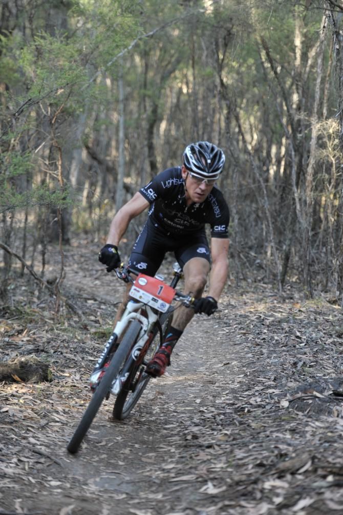 Chris Jongewaard wins the 100km men's Odyssey race