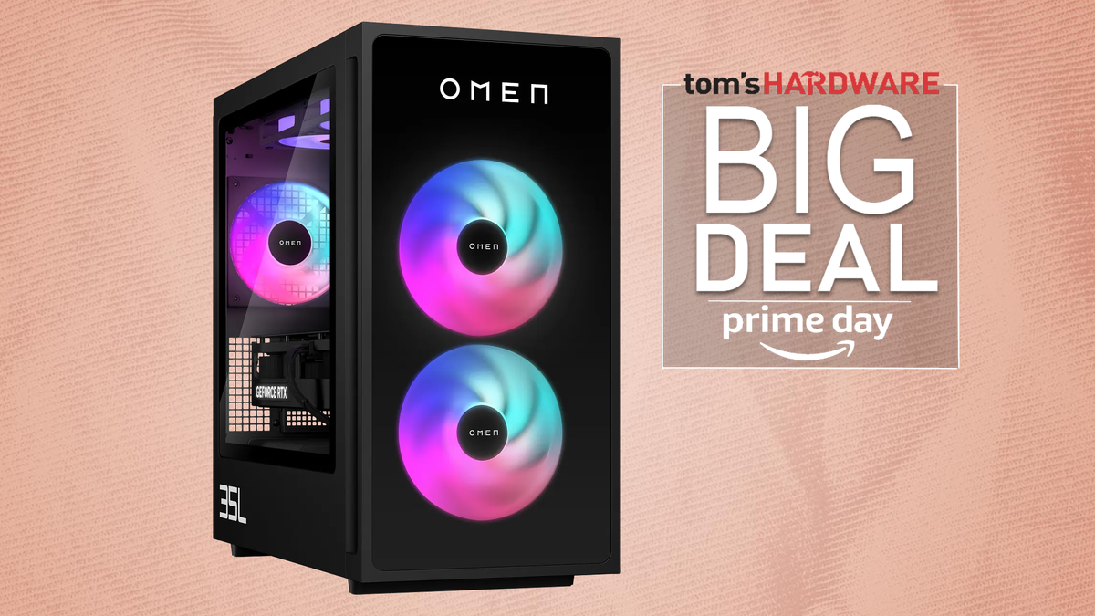HP takes $2200 off a Ryzen 7 9800X3D and RTX 5080 prebuilt at $2,799