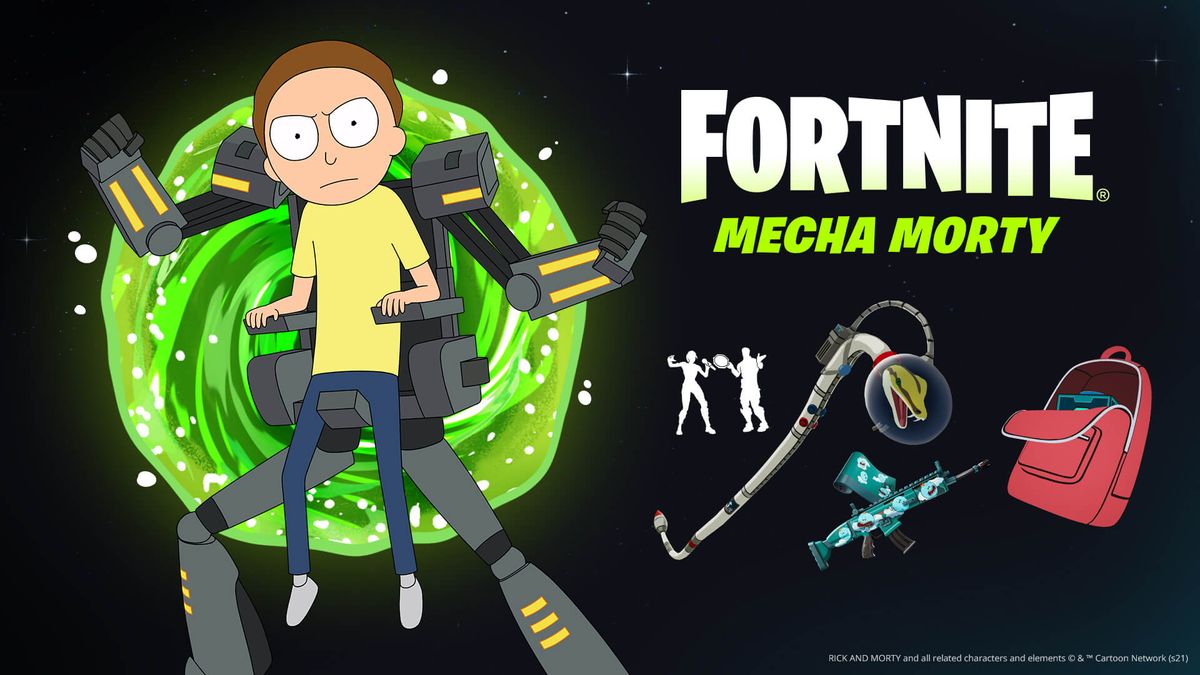 A new Fortnite Rick and Morty skin finally reunites the pair