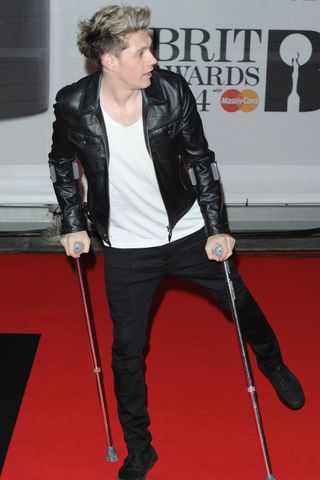 Niall Horan at the Brit Awards 2014