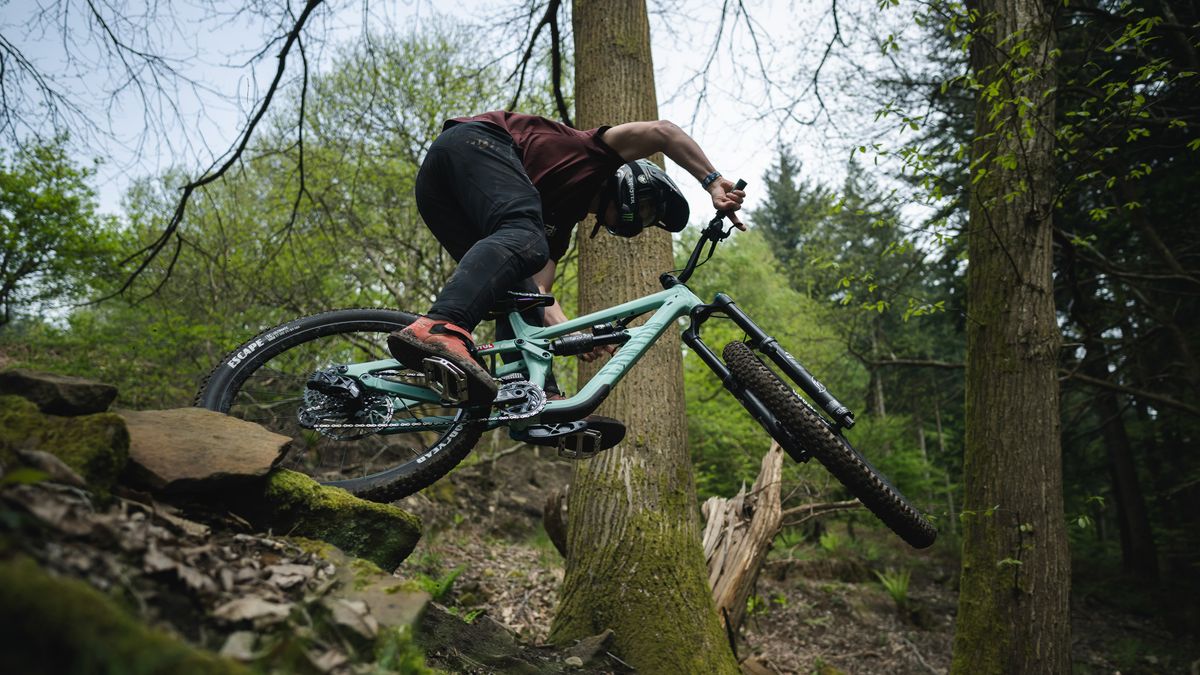 Sam Pilgrim testing the new Canyon Torque