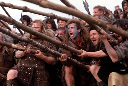 BRAVEHEART 1995 TCF film with Mel Gibson