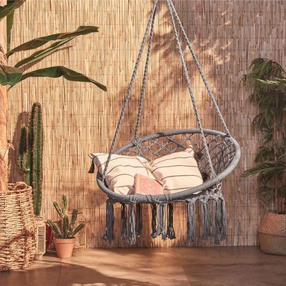 Spotted: an Aldi hanging rope chair dupe that's in stock AND on sale ...