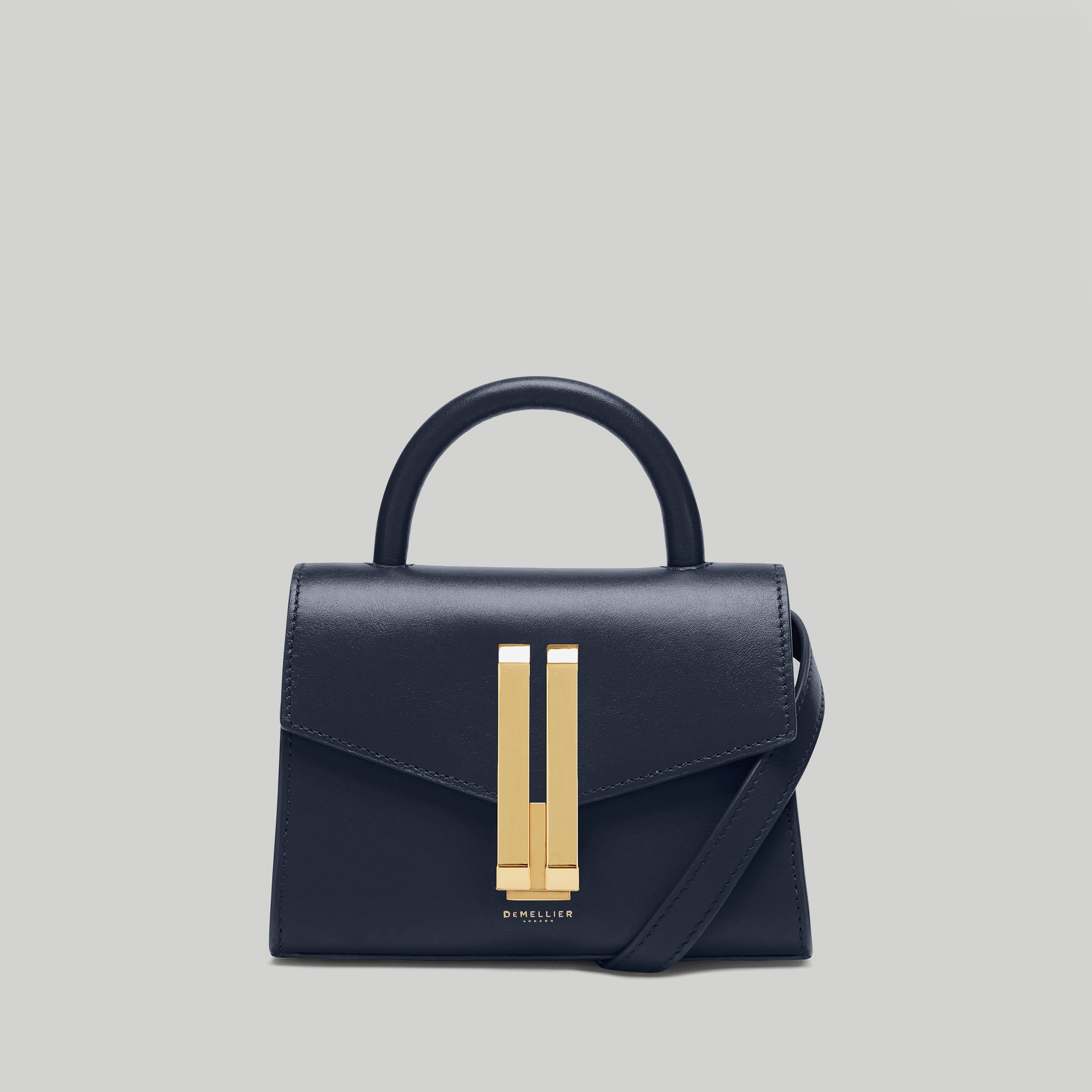The Nano Montreal | Navy Smooth | Demellier