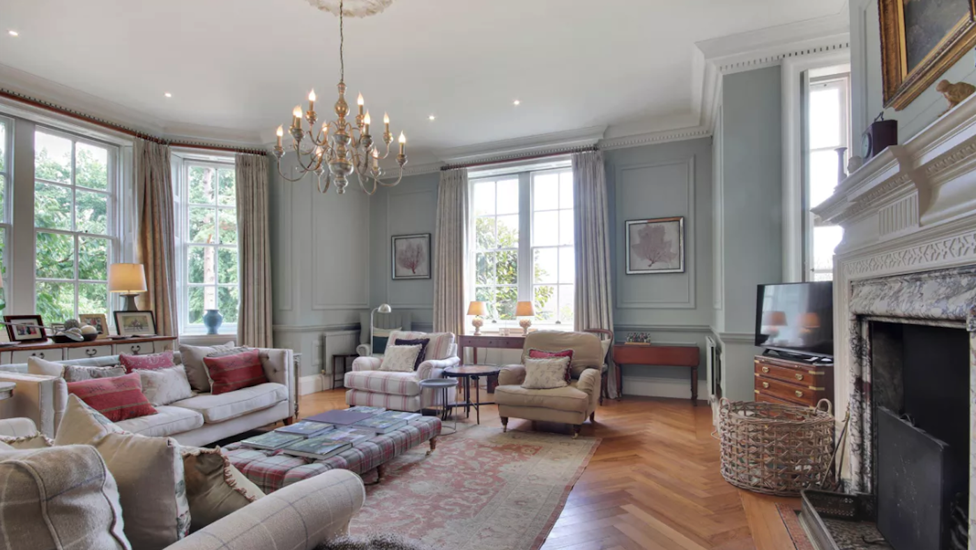A grand drawing room
