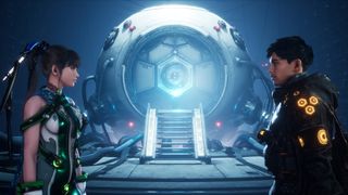 An official screenshot of Stellar Blade.
