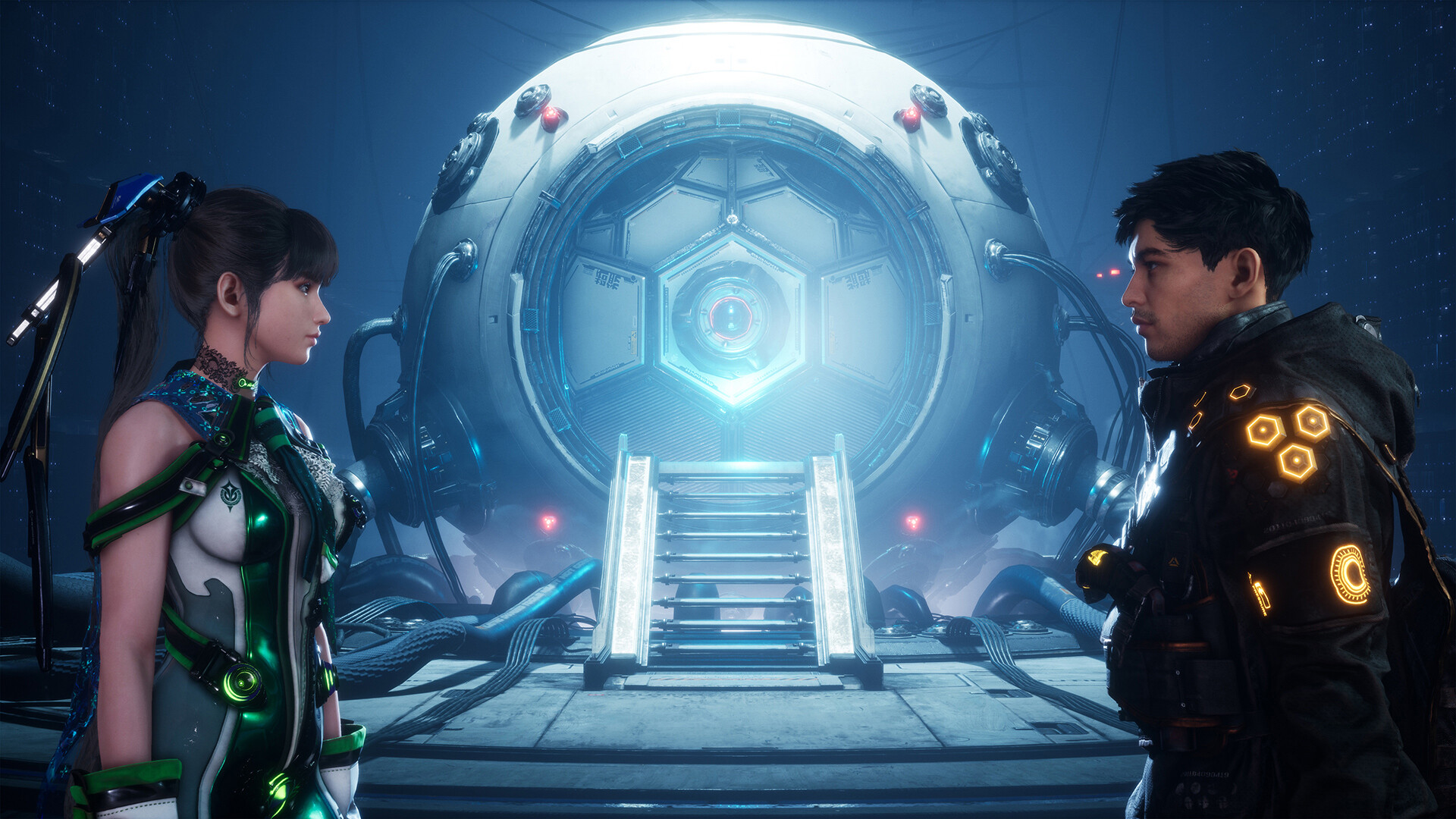 An official screenshot of Stellar Blade.
