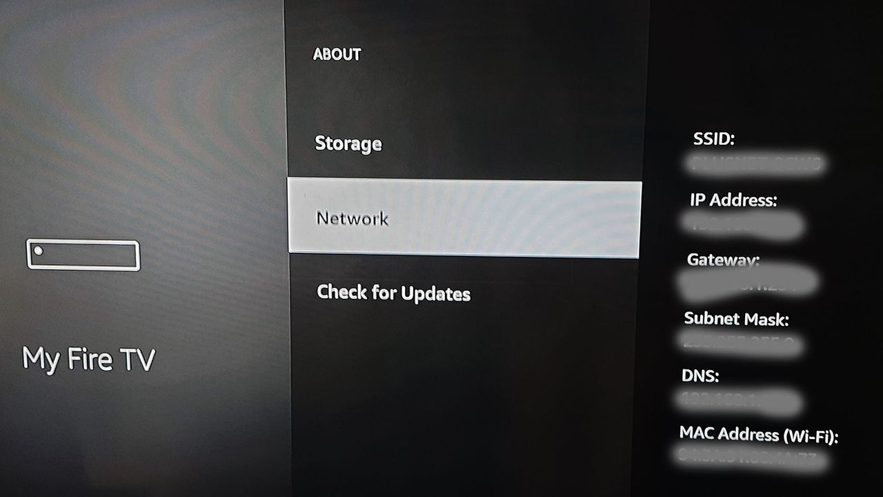 Amazon Fire Stick settings