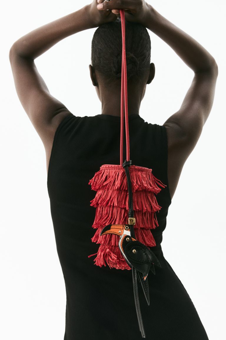 Fringed Phone Bag