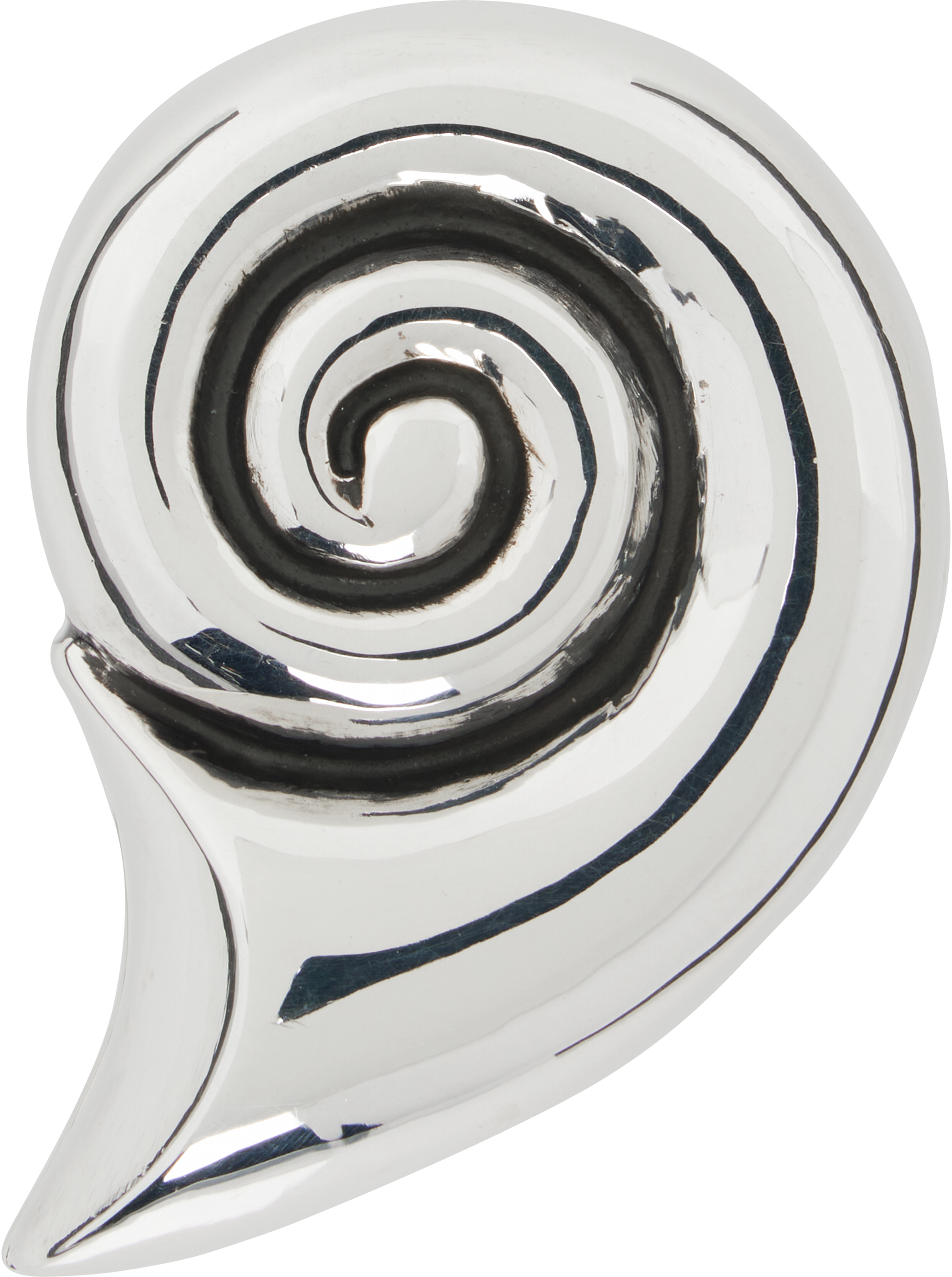 Silver Nautilus Pill Box