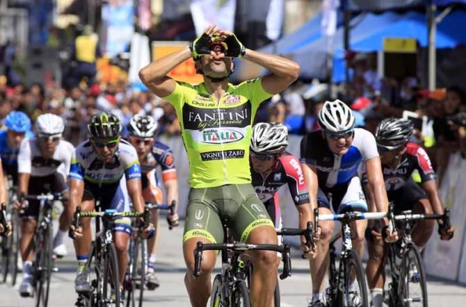 Francesco Chicchi (Fantini Vini - Selle Italia) wins the final stage of the 2013 Tour de Langkawi