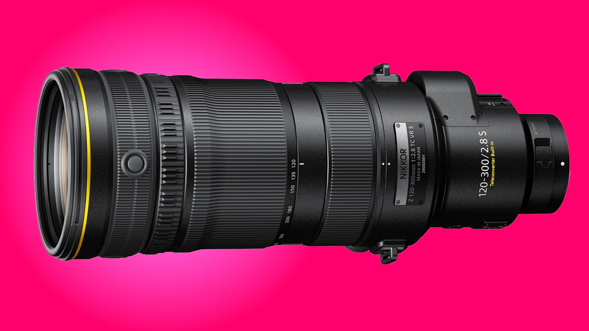 Nikon Develops 120-300mm f/2.8 Lens with Built-in Teleconverter