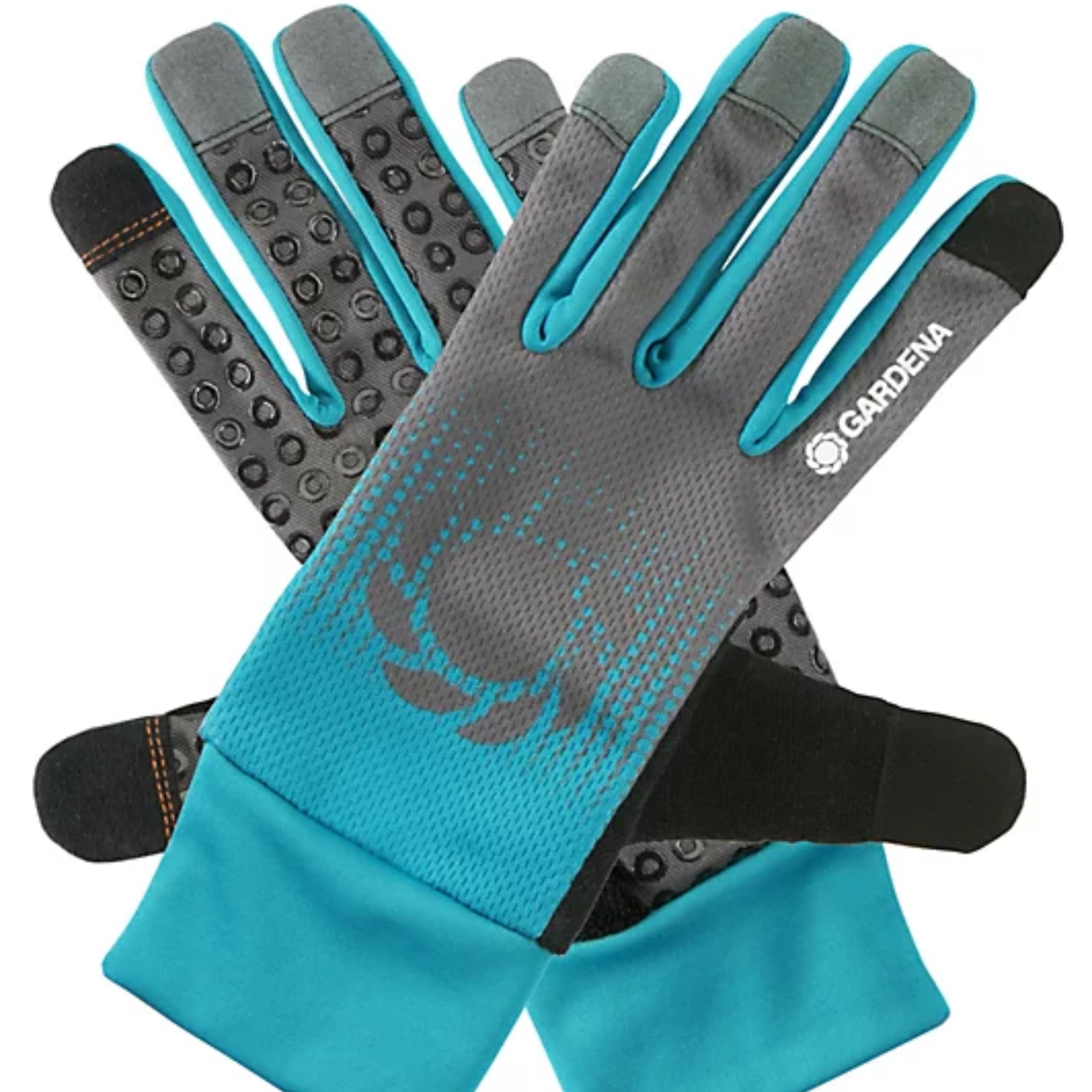 Gardena Polyester Grey Gardening Gloves