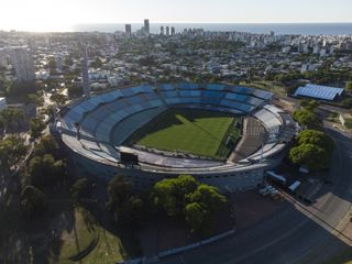 The Estadio Centenario in Montevideo, venue for the first-ever World Cup final in 1930, pictured in November 2021.