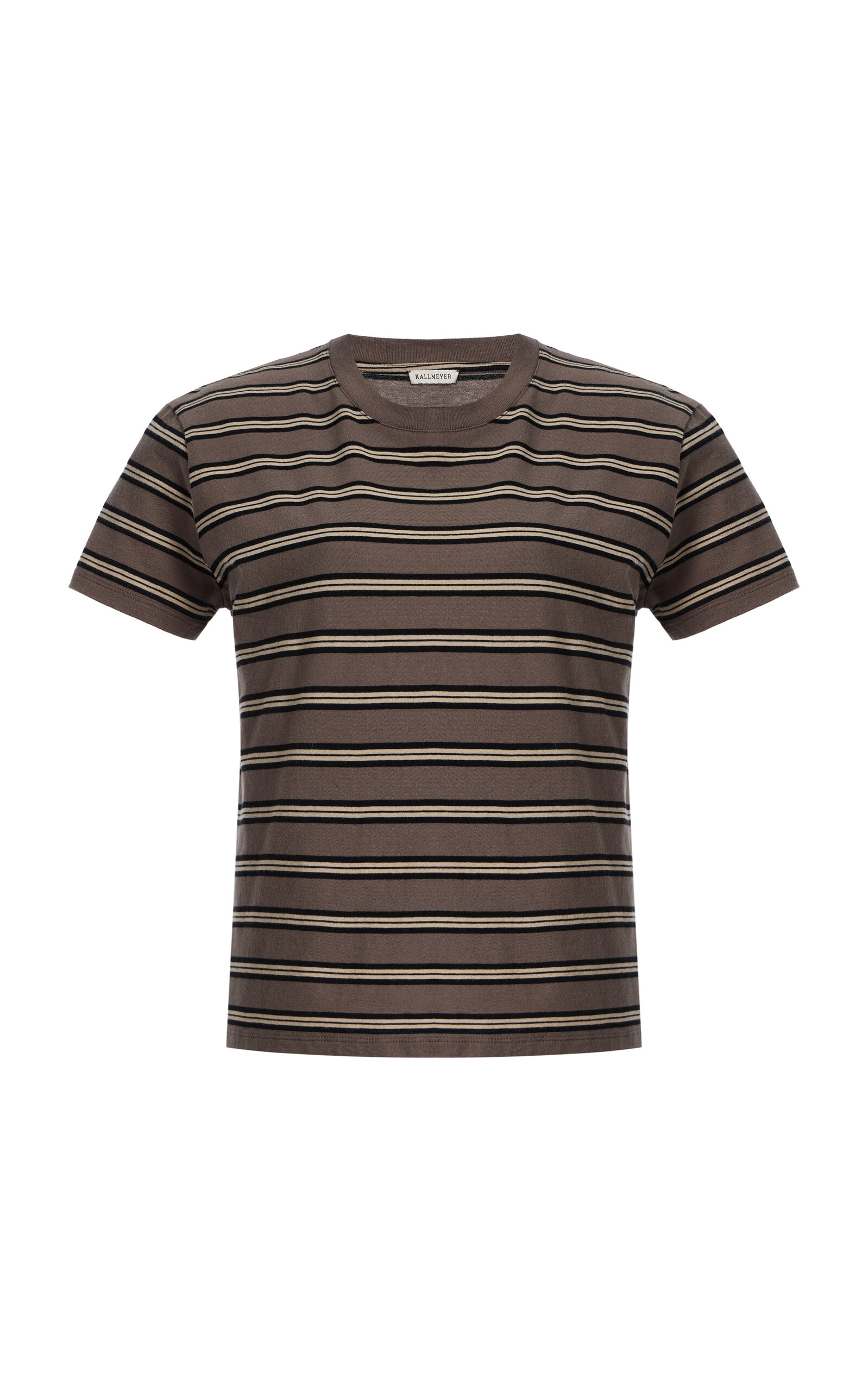 Kenzie Striped Cotton Jersey T-Shirt