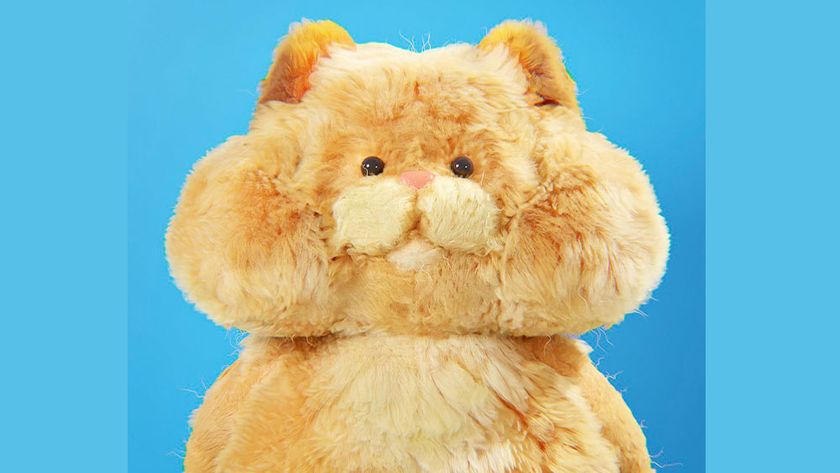 A very realistic 3D model of a fluffy hamster character made in Blender 