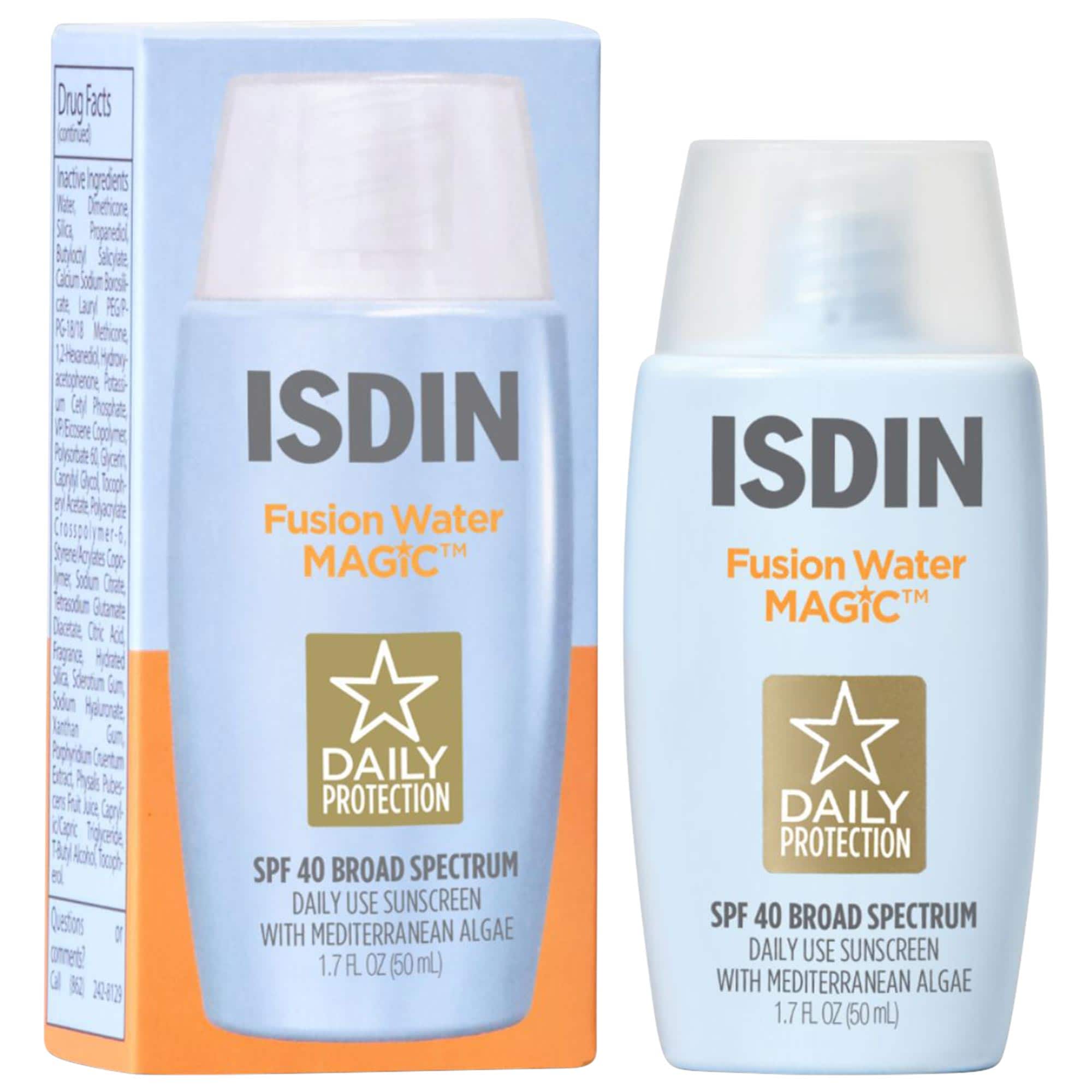Fusion Water Magic Spf 40 Sunscreen With Hyaluronic Acid and Vitamin E