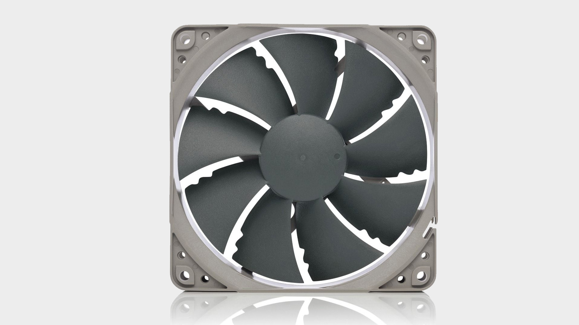 Noctua's NF-P12 redux-1700 fan on a grey background.