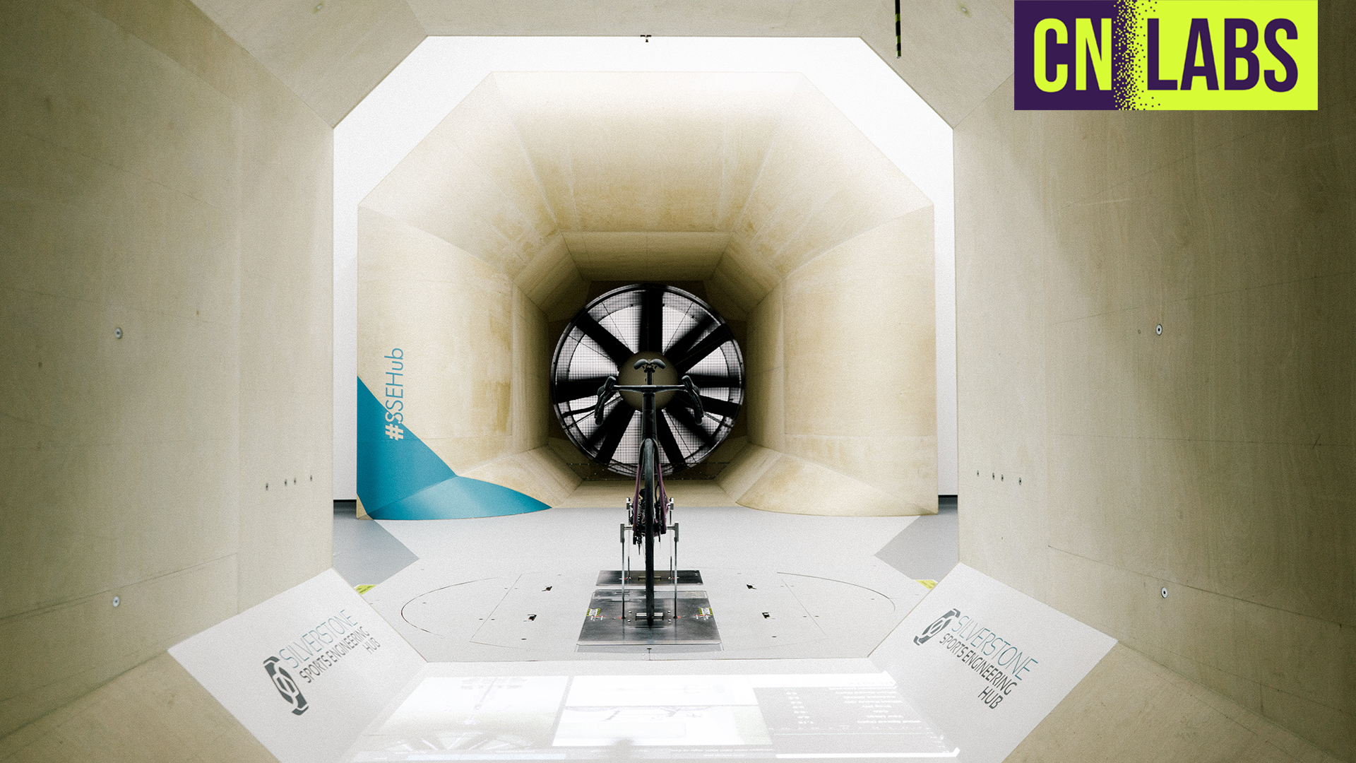 Wind tunnel with a Reap bike