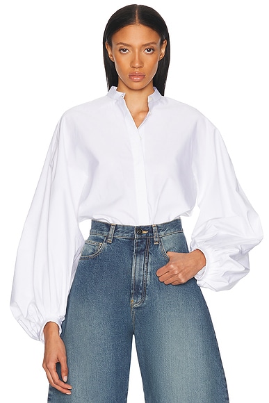 AlaΪa Balloon Shirt